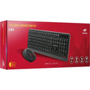 Kit Teclado e Mouse Sem Fio C3Tech W70BK Preto