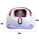 Cabine Seca Esmalte Maquina Unha Gel  Sun S5 Cor:rosa