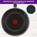 Frigideira Wok Rochedo Facilita Vermelho 28cm - CXM / 6
