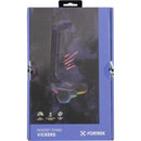 Suporte Para Headset Fortrek Vickers RGB Preto