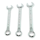 Jogo De Chave Combinada 3 Peças Aço Inox Ferramentas