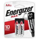 Pilha Alcalina Pequena Aa Energizer Max Bl.c/02