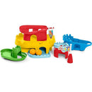 Brinquedo Educativo Monta Castelo Com Blocos - 10 Peças E Tobogã