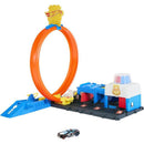 Hot Wheels Pista City Super Delegacia De Polícia Com Carro 1:64