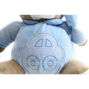 Pelucia Urso Nino Azul Bebe 22cm