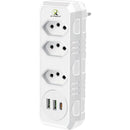 Adaptador Para Tomada Multifuncional 2p+t 10a Bivolt
