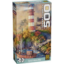 Quebra-cabeça Cartonado Farol à Beira-mar 500 Peças