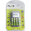 Carregador De Pilhas Bivolt Para 4 Pilhas Aa/aaa Com 4 Pilhas Inclusas - 2900mah