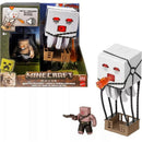 Boneco E Personagem Minecraft Filme The Big One 8cm Com Cena Recriável