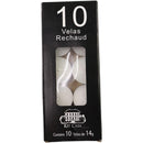 Vela Rechaud Com 10 Unidades Caixa Ideal Para Decoração E Aromatizadores