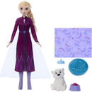 Boneca Disney Frozen Elsa Com Bebê Urso E Acessórios De Cuidados