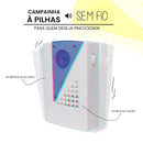 Campainha Residencial Wireless Sem Fio Resistente Água Wifi