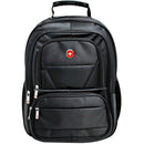 Mochila Executiva Para Notebook Preta - Grande Com 5 Bolsos
