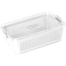 Pote Acrílico Hermetico Slim 2570ml Branco