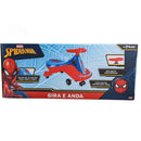 Brinquedo Gira E Anda Spider-man Com Luz Da Bbr Interativo