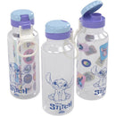 Garrafa Plástica Abre Facil Stitch 600ml