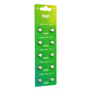 10 Baterias Alcalinas Lr626 Ag4 Elgin