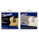 Encordoamento Violão Aço 011 Phosphor Bronze 203sl Thomaz