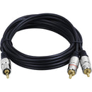 Cabo P2 Stereo + 2 Rca 2m Aquario