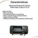 Maçaneta Ext Diant Dir C/chave Actros Após 10 Axor 01 A 13