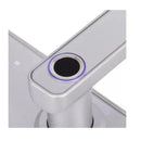Fechadura Digital De Embutir Wi-fi Com Biometria Esf-de4000b Prata Elsys