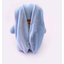 Pelucia Coelho Lucas Azul Bebe 35cm