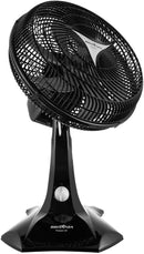 Ventilador De Mesa/parede 2 Em 1 Maxx Force Turbo 60w 6p 30cm 127v Protect Preto Britania