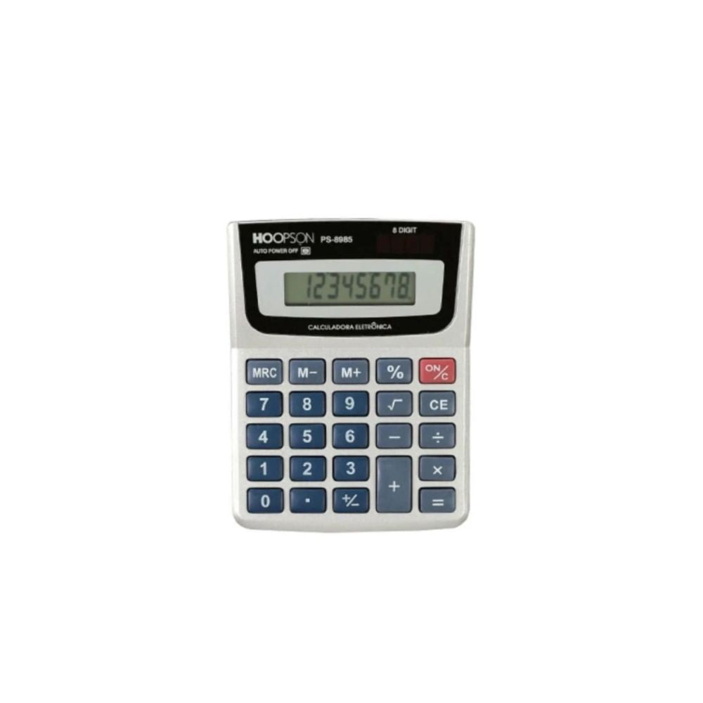 Calculadora De Mesa Ps-8985 8 Dig. Hoopson