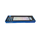 Kit Gamer Led Teclado Com Mouse Dpi 1200 Tpc-096kb Branco Hoopson