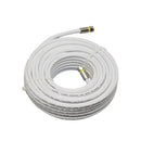 Kit Cabo Rg59 55% 15m C/2 Conectores De Compressao Vivensis