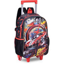 Mochila Infantil Com Rodinha Fast Machine G Com Estojo E Lancheira – Kit Completo