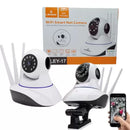 Camera Rotacional Wifi 1080p 360 Graus Infravermelho 20mts Ley-17 Lehmox