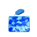 Kit Mouse E Mouse Pad 800 A 2400dpi Vibes Mc200 Azul Oex