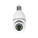 Camera Lampada Ip Wifi 360 Graus Visao Noturna Branca Ley-90 Lehmox