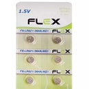 Bateria Botão Lr621 Cartela Com 14 Unidades Flex
