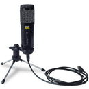 Microfone Com Cabo Usb Podcast-400u Preto