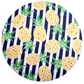Kit 4 Capas Sousplat Abacaxi Vitral 35cmx35cm - UN / 4