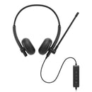 Headset Dell WH125 com Fio Preto - 520-BBLM