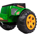 Veículo A Pedal Trator Fazendeiro Verde Com Caçamba