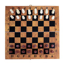 Jogo de Xadrez Maleta 3 em 1 de Madeira 23,5cm