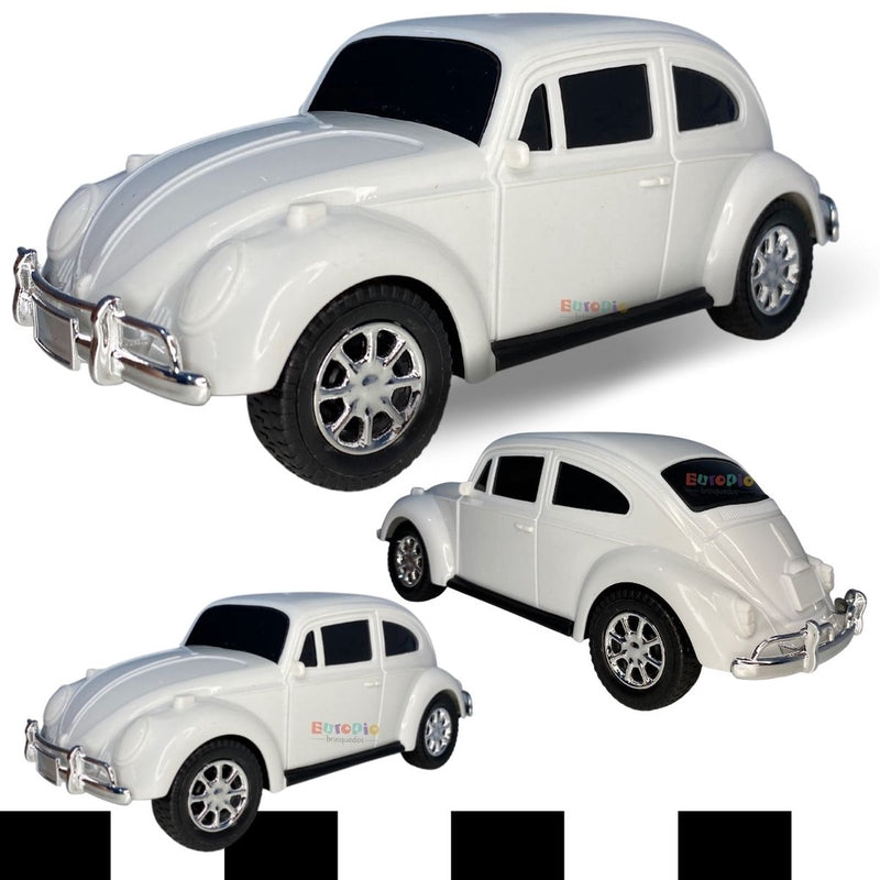 Carrinho De Brinquedo Fusca Beetle 1970 Carro Antigo Classic