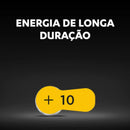 6 Baterias Auditivas 10 Duracell