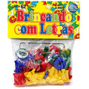 Brinquedo Pedagógico Brincando Com Letras 62 Peça