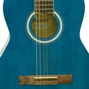 Violão Acústico De Aço Para Destros Com Tensor Tcg 390 A Azul Thomaz