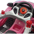 Veículo Para Bebê Bm Car Rosa 30kg Com Som