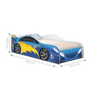 Cama Solteiro Glow Velocista Azul