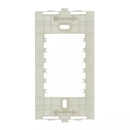 Conj Placa 4x2 3 Postos Horiz Br Com Suporte Sleek Margirius