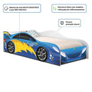 Cama Solteiro Glow Velocista Azul