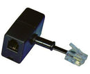 EMENDA T PARA PLUG RJ11 6X4 EM04