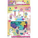 Brinquedo Para Montar Unicórnio Mágico Lagoa Encanta